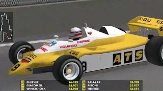 Grand Prix 4 1982 USA Ost GP 10 Race [upl. by Runstadler]