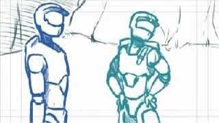 RvB Animatic  The Duel [upl. by Sibylle]