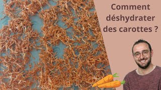 Comment déshydrater des carottes [upl. by Karina]