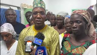 Le Ministre de la Santé Soutient les Quadruplés et leur Maman à l’Hôpital Régional de Maroua [upl. by Ahsiel81]