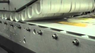 ACS 7100 with Compression Belt amp Trimmer Emplex Bag Sealer Bagging tortillas [upl. by Madanhoj]