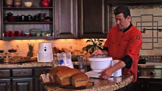 Making Bread in the Bosch Universal Mixer [upl. by Nosyarg51]