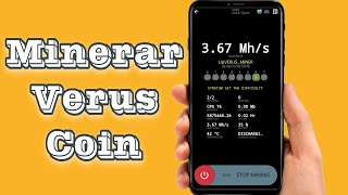 Minerar Verus Coin no celular [upl. by Sidnee813]