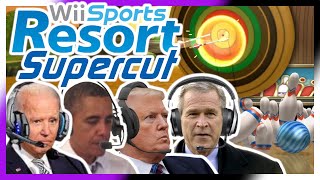 US Presidents Play Wii Sports Resort Supercut Part 16 [upl. by Lliw]