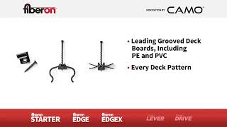 Fiberon and Camo Fasteners help cover every deck pattern [upl. by Vargas]