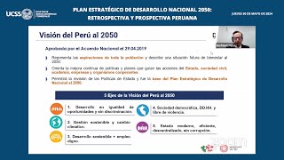 Plan Estratégico de Desarrollo Nacional 2050 retrospectiva y prospectiva peruana [upl. by Mert]