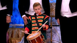 6yearold Mik performing Little Drummer Boy with André Rieu 4K [upl. by Labotsirc]