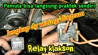 cara pasang relay klakson keong pada mobil atau motorsangat mudah [upl. by Sander974]