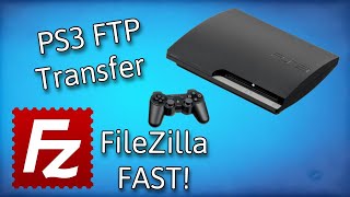 How To Transfer Games Fast to PS3 With FTP [upl. by Schnur]