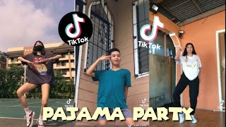 PAJAMA PARTY REMIX DANCE CHALLENGE  Tiktok Compilation [upl. by Mosera]