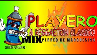 MIX DE PLAYERO amp REGGAETON CLASICOS  PERREO DE MARQUESINA  DJ PANICO  BajoMundoTV [upl. by Forest]