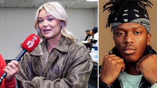 “WHO’S KSI” KATIE SIGMOND ON JAKE PAUL KSI MIKE TYSON… [upl. by Waterman]