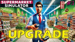 Expanding My Store  Supermarket Simulator  Gameronhigh [upl. by Aleda]