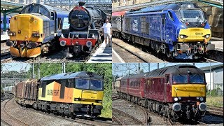 Skipton Carnforth Lancaster Oxenholme Carlisle amp Saltaire 28062018 [upl. by Cannon]