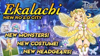 RO 20 EKALACHI CITY  All New Monsters Equipment Cards amp Headgears [upl. by Esorbma399]