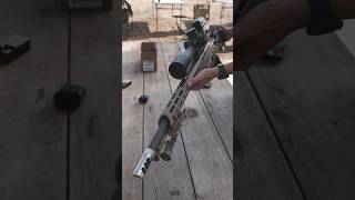 Remington 700 plus MDT ESS CHASSIS area 419 brake and trigger tech sniper military warzone [upl. by Susanetta787]