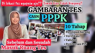 GAMBARAN TES PPPK  10 Tahap Sebelum dan Sesudah Tes  Datang Wajib 90 Menit Sebelum Tes [upl. by Allegra]