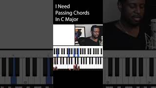 I Need Gospel Passing Chords In C Major [upl. by Werd]