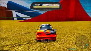 Madalin Stunt Cars 2  Mega tricks and Car Hunt [upl. by Nereil]