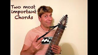 Two most IMPORTANT Chords  Chapman Stick Beginners Tutorial [upl. by Atiluap]