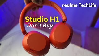 Realme TechLife Studio H1 Don’t Buy Headphone Before Watching This Video [upl. by Dekow259]