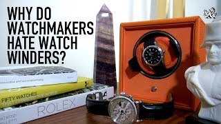 The Dangers Of Watch Winders  How To Buy amp Use Them Properly  GIAJ4 [upl. by Eatnoj]