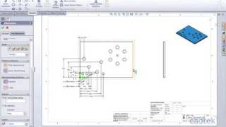 SolidWorks 2010  DimXpert Hints and Tips [upl. by Solly]