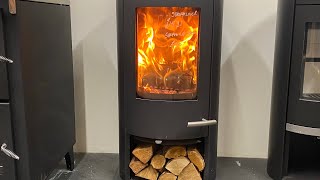 TERMATECH TT20 STREAMLINE R Free Standing Cylinder Wood Burning Stove  Low Dtc  Natural Heating [upl. by Susanetta338]