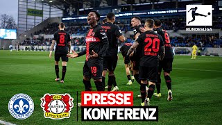 quotHarter aber verdienter 20Siegquot Die PK nach dem Auswärtsspiel in Darmstadt  20 Spieltag [upl. by Broadbent]