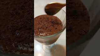 Quick and easy Chocolate mousse  shortschocolatemousse [upl. by Ajup]