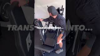 NEW machine in the gym 2In1 Leg Press  Hack Squat COMBO Review from illuminatiiron [upl. by Molloy]