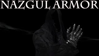 Skyrim Nazgul Armor Set [upl. by Lyndell854]