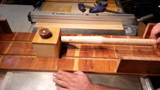 Table Saw Jig table saw Lathe Update [upl. by Marlon876]