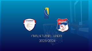 SKK Student  Igokea  KK Akademac  FINALNI TURNIR JUNIORI  20232024 [upl. by Shetrit]