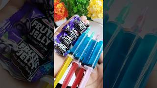 Frutie Jelly Candy  Injection jelly Popsicle Icecream shorts youtubevideo trending [upl. by Knepper]