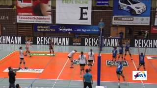 Spannend gemacht Allgäu Team Sonthofen gegen CPSV Volleys Chemnitz [upl. by Orvas98]