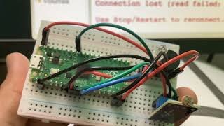 Smart Home stepbystep Cabling Python Code using Photoresistor Light Sensor LDR Module on Pico [upl. by Yenrab]