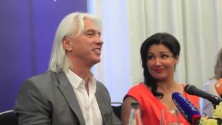 Press ConferenceNetrebko and Hvorostovsky [upl. by Neille]