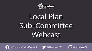 Local Plan SubCommittee  16th September 2024 [upl. by Hallee]