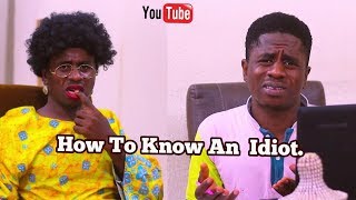 How To Know An Idiot  Mc Shem Comedian [upl. by Eliam]