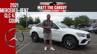 2021 Mercedes GLC43 AMG Review amp Test drive  BY Matt the car guy [upl. by Oilcareh]