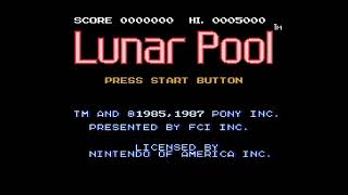 Lunar Pool Title Screen [upl. by Bonnee]