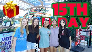 MY 15TH BIRTHDAY  VLOGMAS DAY 8 🎁 🎊 [upl. by Anyrb133]