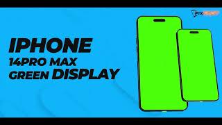 iPhone 14 Pro Max Green Screen  আইফোনের গ্রিন স্ক্রিনের সমাধান 😱  IFixFast [upl. by Senhauser]