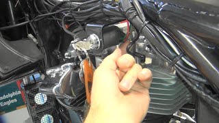 131 1983 fxrt shovelhead dyna ignition timing adj brake repair 197984 FXR FLT harley tatro machine [upl. by Neufer281]