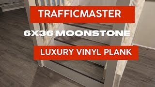 TrafficMaster 6x36 Moonston Luxury Vinyl Plank [upl. by Georgy58]