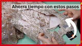 CONSEJOS PARA ARREGLAR TIRANTES DE VESTIDO DE FIESTA SIN ERRORES [upl. by Genesa]