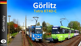 【4K】GÖRLITZ TRAM  Tatra KT4DC 2020 [upl. by Philip]