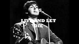 Paul McCartney Vocal Range A1E6 C7 [upl. by Dierolf915]