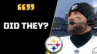 Ben Roethlisberger had NO IDEA the Jaguars upset the Colts helping the Steelers  CBS Sports HQ [upl. by Ronaele]